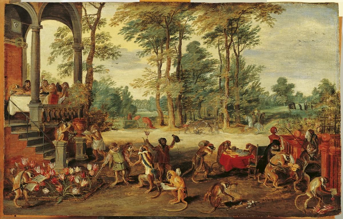 Jan Brueghel the Younger. *Satire on Tulip Mania*. (c. 1640)