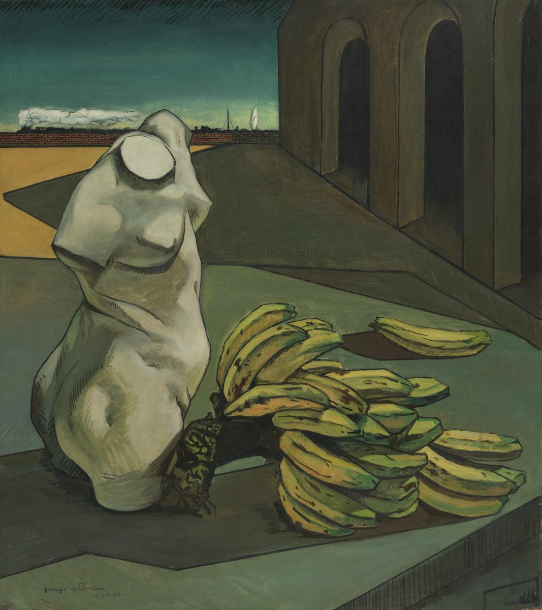 Giorgio de Chirico. *The Uncertainty of the Poet* (1913)