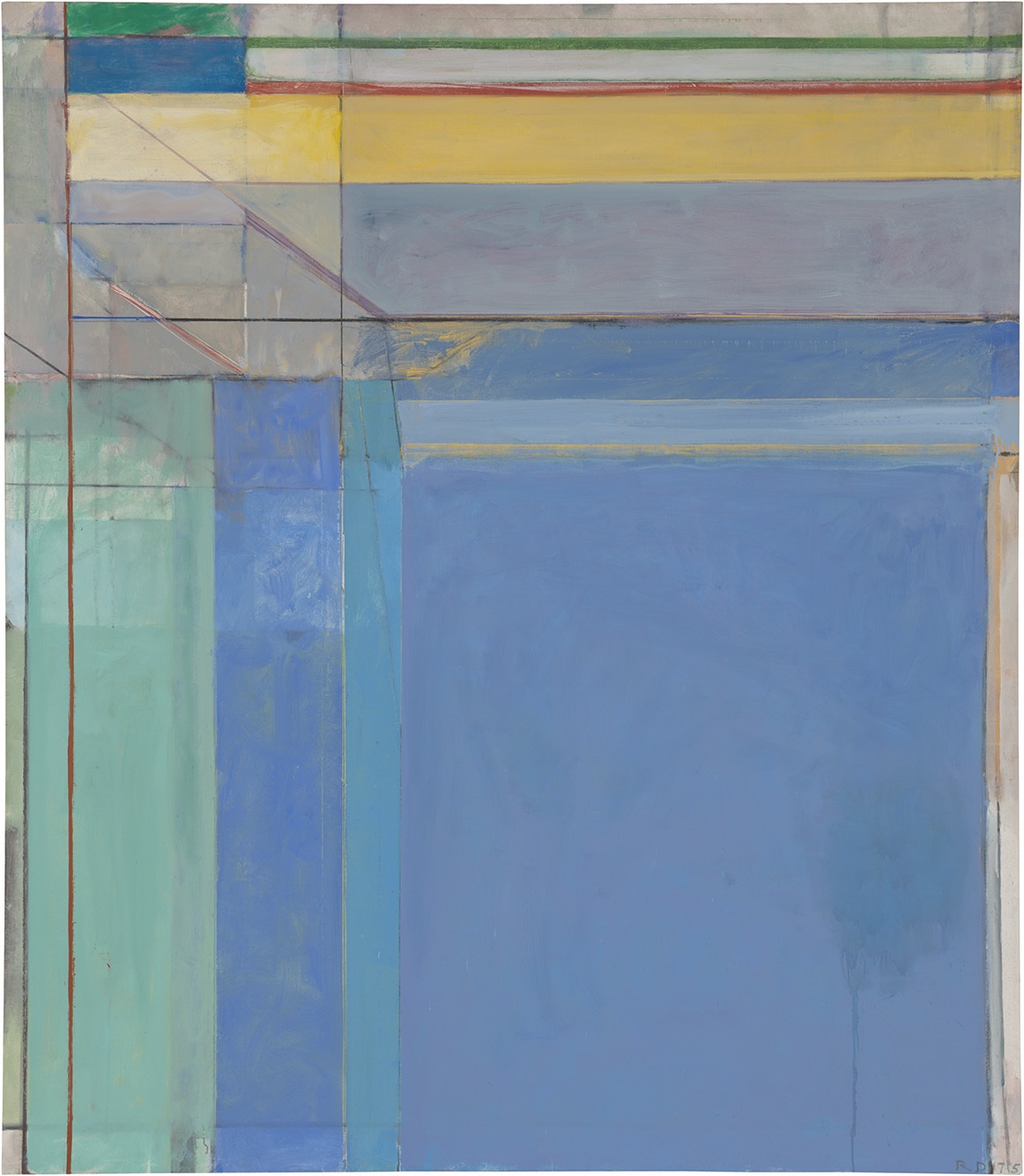 Richard Diebenkorn. *Ocean Park #79* (1975)