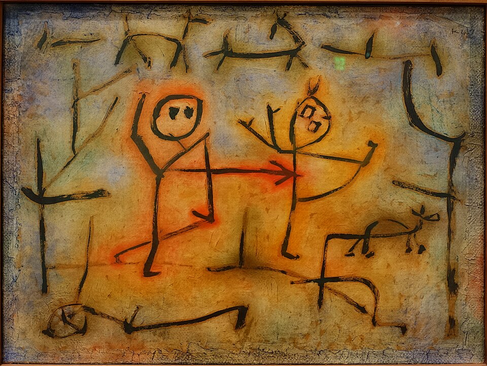 Paul Klee, Hot Pursuit, 1939