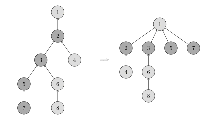 Path Compression Illustration - CP Algorithms