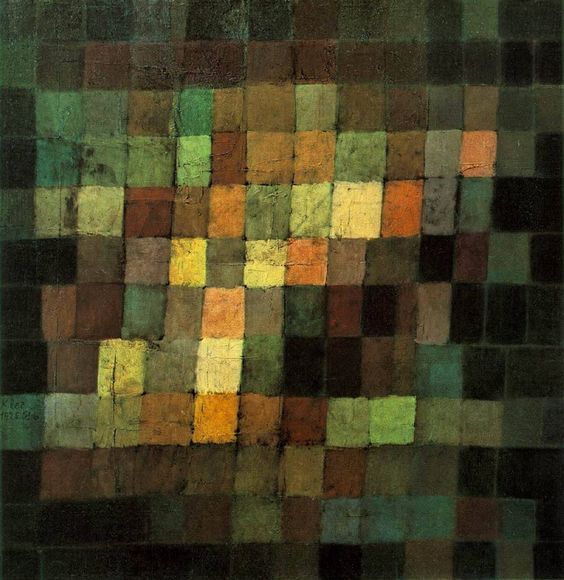 Paul Klee. *Ancient Sound, Abstract on Black* (1925)