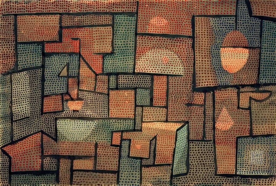 Paul Klee *Nordzimmer* (1932)