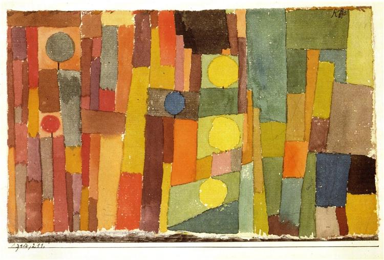 Paul Klee *In the Style of Kairouan* (1914)